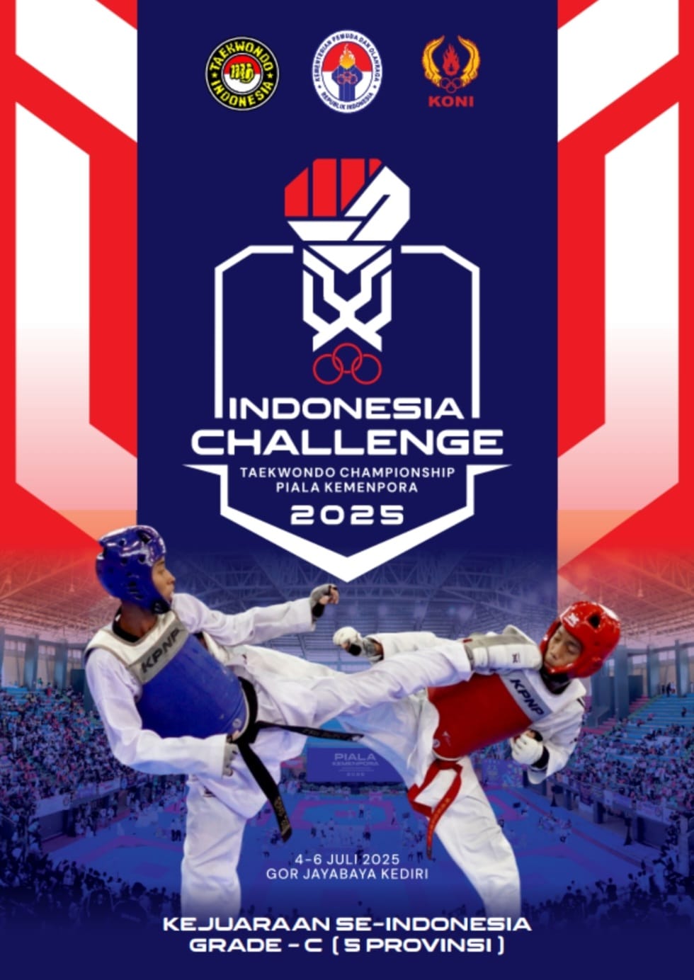 Ajang Pertarungan Prestasi Taekwondo di Tanah Air Taekwondo Indonesia Dojang maestroe djogja 