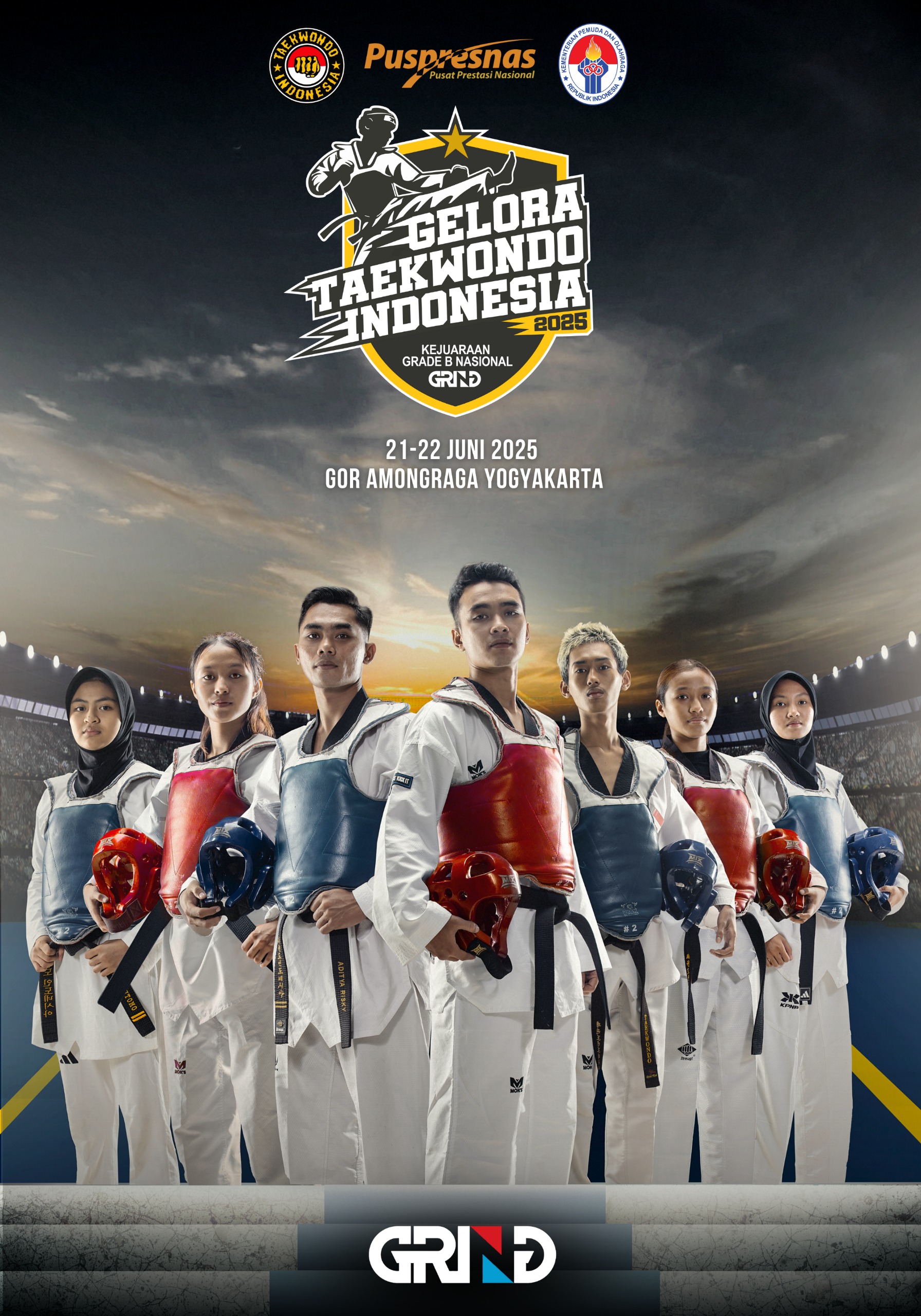 Panggung Juara Taekwondo Indonesia Taekwondo Indonesia Dojang maestroe djogja 